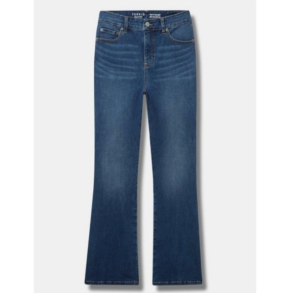 Torrid Trio Boot High-Rise Jean In El Nino Size 16-20 Short NEW! - Picture 6 of 17